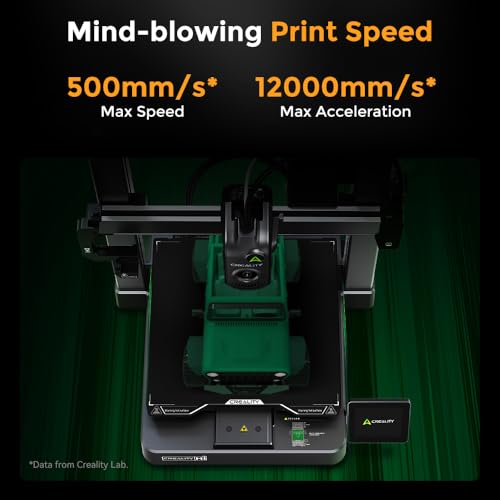 Creality Hi Combo Impresora 3D, impresión 3D multicolor con CFS, velocidad de impresión de 19.685 in/s 95% premontado, motor XY Step-Servo y volumen de construcción de nivelación automática 10.24 ×
