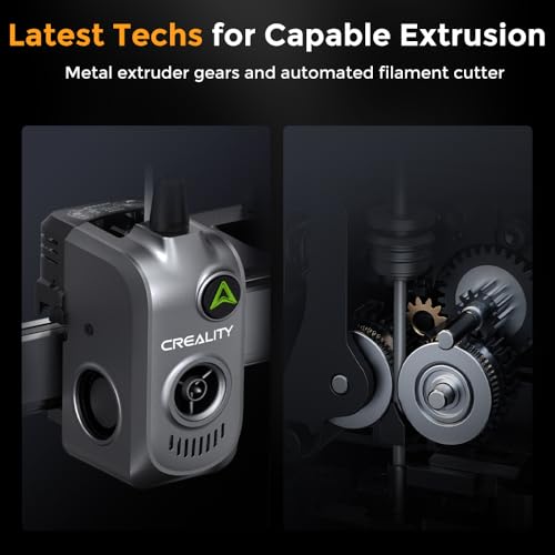 Creality Hi Combo Impresora 3D, impresión 3D multicolor con CFS, velocidad de impresión de 19.685 in/s 95% premontado, motor XY Step-Servo y volumen de construcción de nivelación automática 10.24 ×