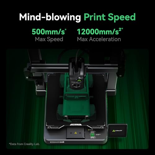 Creality Hi Combo 3D Printer Multi Color 3D Printer with CFS 95  Pre Assemble 500mm/s High Speed Auto Leveling Automatic Filament Reading All Metal Frame 10 24 10 24 11 81inch
