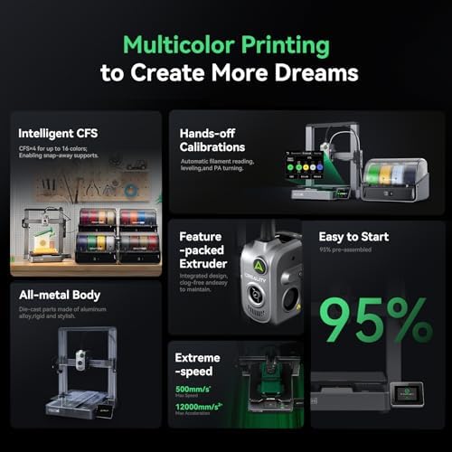 Creality Hi Combo Multi Color 3D Printer and Filament Dryer Plus Storage Box