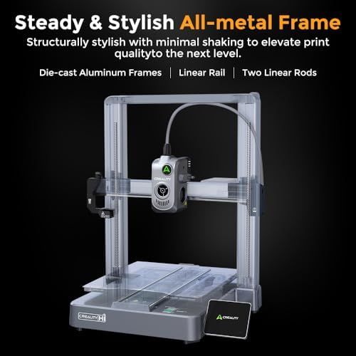 Creality Hi Combo  A  3D Printer  Multi Color 3D Printing with CFS  500mm/s Print Speed 95  Pre Assemble  XY Step Servo Motor and Auto Leveling Build Volume  10 24 10 24 11 81 inch