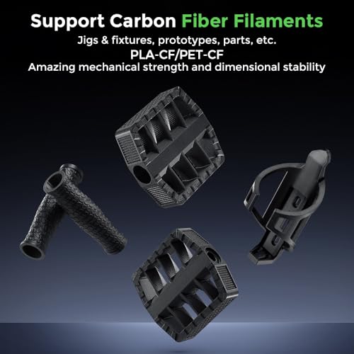 Creality K1C 3D Printer  2024 New Version 3D Printers with 600mm/s Fast Printing Speed  Support Carbon Fiber Filament 300  High Temp Print  Auto Leveling and Clog Free Direct Extruder