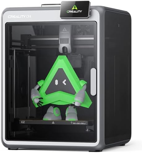 Creality K2 3D Printer  Multicolor Printing High Speed 600mm/s  Auto Leveling with Smart AI Camera  Rock Solid Frame  Direct Drive Extruder  Quiet Printing  Build Volume 260   260   260mm