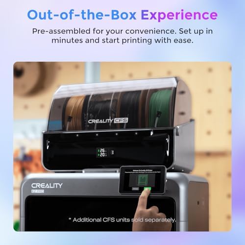 Creality K2 Plus Combo 3D Printer  Multicolor Printing with 16 Colors  600mm/s High Speed Printing  Dual AI Cameras for Monitoring  Full Auto Leveling  Large Build Volume 350 350 350mm