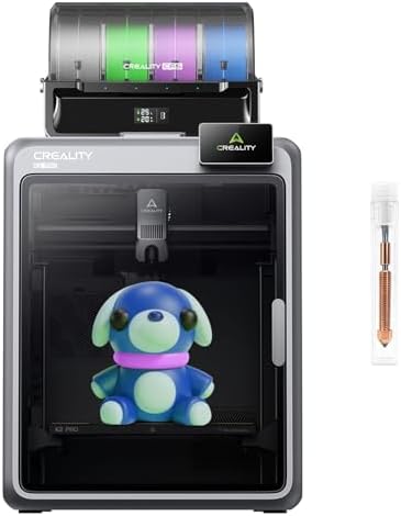 Creality Official K2 Combo A  3D Printer  Multi Color Printing with CFS  600mm/s High Speed  AI Cameras  Full Auto Leveling  Dual Z Axis  260x260x260mm Build Volume