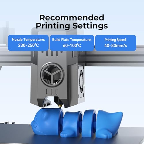 Creality PETG - Recambio de filamento de 0.069 in, 8.8 lbs, filamento de impresora 3D, sin carrete para bobinas reutilizables Bambu Lab, alta precisión ± 0.001 in, inodoro y resistente a la humedad