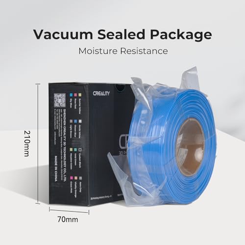 Creality PETG - Recambio de filamento de 0.069 in, 8.8 lbs, filamento de impresora 3D, sin carrete para bobinas reutilizables Bambu Lab, alta precisión ± 0.001 in, inodoro y resistente a la humedad