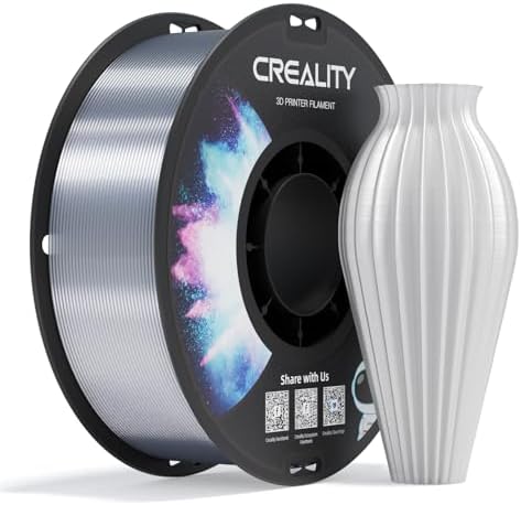 Creality PETG Filament 1 75mm  3D Printer Filament  Excellent Toughness High Precision  Odorless Non Toxic Moistureproof  Accuracy  /  0 02mm  4 Pack 1kg  Black  White  Blue  Red 
