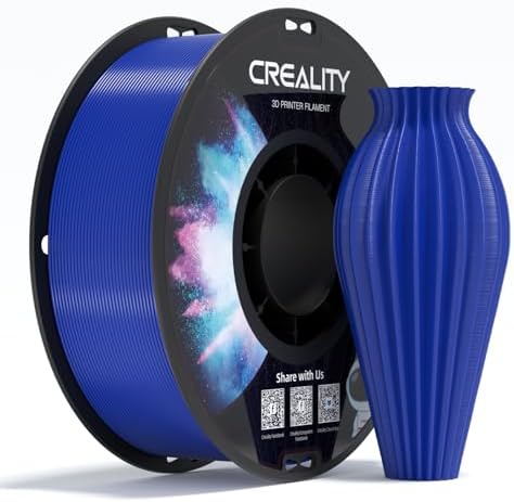 Creality PETG Filament 1 75mm  3D Printer Filament  Excellent Toughness High Precision  Odorless Non Toxic Moistureproof  Accuracy  /  0 02mm  4 Pack 1kg  Black  White  Blue  Red 