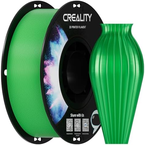 Creality PETG Filament 1 75mm  3D Printer Filament  Excellent Toughness High Precision  Odorless Non Toxic Moistureproof  Accuracy  /  0 02mm  4 Pack 1kg  Black  White  Blue  Red 