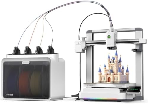 Creality SPARKX i7 3D Printer  Multi Color Need CFS AI Photo 3D Printing 500mm/s High Speed 95  Pre Assemble RGB Light Smart AI Camera Auto Leveling Essential Parts Low Noise 10 24 10 24 10 inch