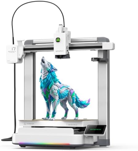 Creality SPARKX i7 3D Printer with AI Camera Monitoring  Auto Leveling  Quiet High Speed Desktop Printing  Easy Setup  Direct Drive Extruder  WiFi Connectivity  260 260 255mm Build Volume