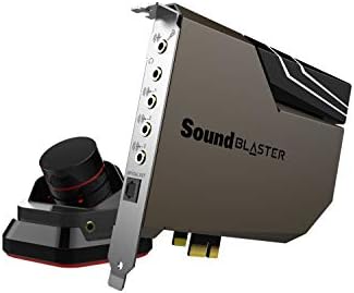 Creative Sound Blaster AE 7 Hi Res Internal PCIe Sound Card  Quad Core Processor  127dB DNR ESS SABRE class 9018 DAC  Xamp Discrete Custom Bi amp  Discrete 5 1/Virtual 7 1  Dolby  DTS Encoding  Black 