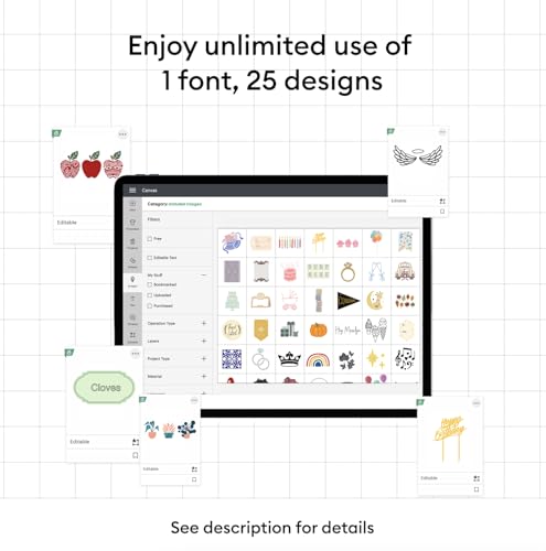 Cricut Explore 4 - Máquina de corte inteligente (Seashell) | Paquete de contenido digital - Incluye imágenes en la aplicación Design Space