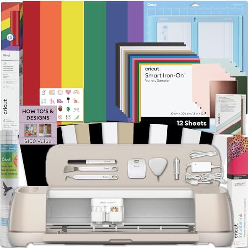 Cricut Maker 4 Card Making Bundle   Smart Cutting Machine with Card Mat  Card Inserts & Materials for Greeting Cards  Invitations & Paper Crafts