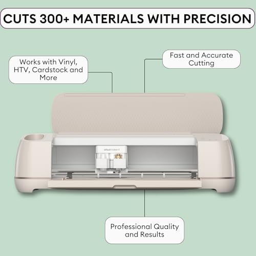Cricut Maker 4 Card Making Bundle   Smart Cutting Machine with Card Mat  Card Inserts & Materials for Greeting Cards  Invitations & Paper Crafts