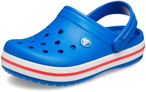 Talla 1 niño Crocs Kids Crocband Lightweight Slip On Clogs