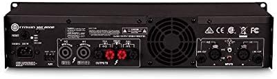 Crown XLS2002 2 Channel Class D DriveCore Professional Power Amplifier with DSP  Band Pass Filters & Peakx Limiters  XLR/RCA Inputs  650W at 4 Ohm  PureBand Crossover System  Black