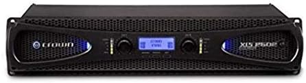 Crown XLS2002 2 Channel Class D DriveCore Professional Power Amplifier with DSP  Band Pass Filters & Peakx Limiters  XLR/RCA Inputs  650W at 4 Ohm  PureBand Crossover System  Black