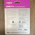 Crucial DDR5 Pro Overclocking UDIMM Memory 32GB Kit 6000 MT/s White  2x16GB 