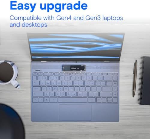 Crucial SSD P310 de 2 TB, PCIe Gen4 NVMe M.2 2280, hasta 7,100 MB/s, para computadoras portátiles, de escritorio (PC) y consolas de juegos portátiles, incluye software de recuperación de datos Acronis