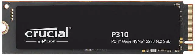 Crucial P310 M 2 2280 1TB PCI Express 4 0 x4 NVMe 3D NAND Internal Solid State Drive Speed Up to 7100 MBps  SSD  CT1000P310SSD8