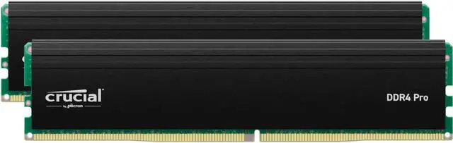 Crucial Pro 64GB  2 x 32GB  288 Pin PC RAM DDR4 3200  PC4 25600  Desktop Memory Model CP2K32G4DFRA32A