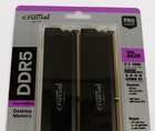 Crucial Pro Series DDR5 32GB 6000MT/s 36 38 38 80 Desktop Memory CP2K16G60C36U5B