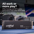 Crucial   P310 1TB Internal SSD PCIe Gen 4 x4 NVMe M 2