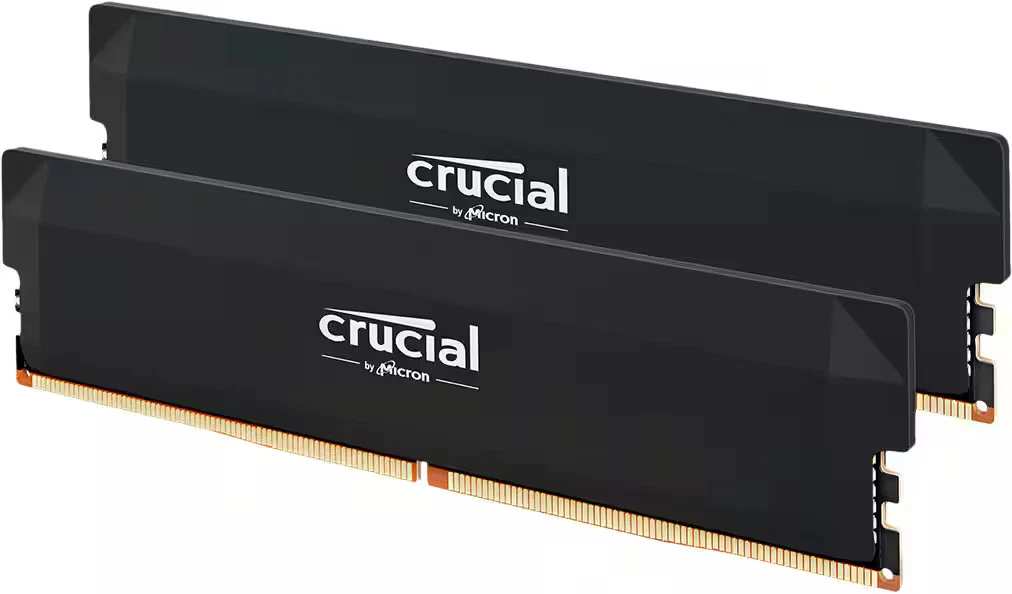 Crucial   Pro OC Gaming 64GB  2x32GB  DDR5 6000MHz C40 UDIMM Intel XMP 3 0 &