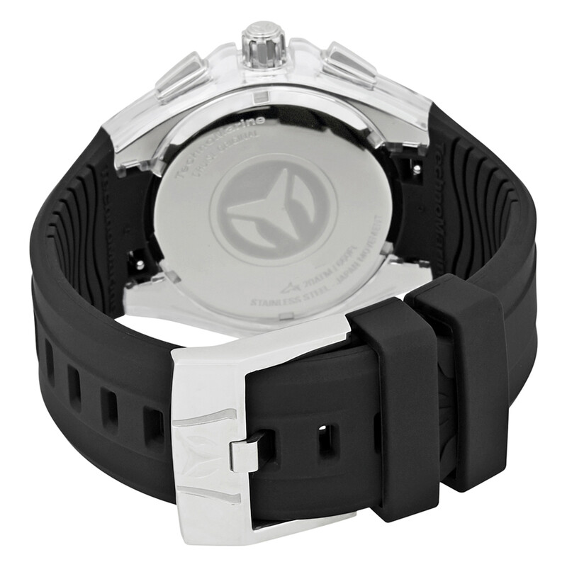 ecnomar Reloj de hombre Cruise Chronograph con esfera negra 115042