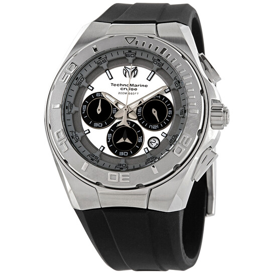 Cruise Chronograph Quartz Silver Dial Men s Watch
