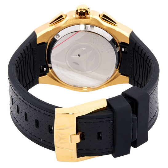 Cruise Chronograph Quartz Gold And Silver Dial Watch