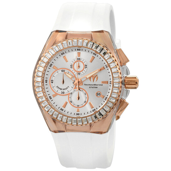 Cruise Chronograph Quartz Silver Dial Men s Watch