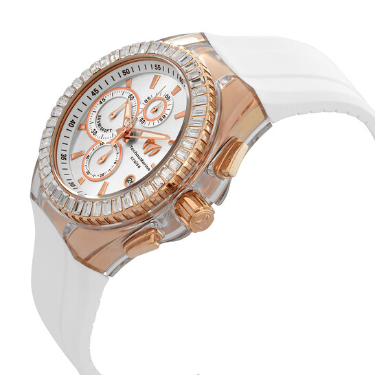 Cruise Chronograph Quartz Silver Dial Men s Watch