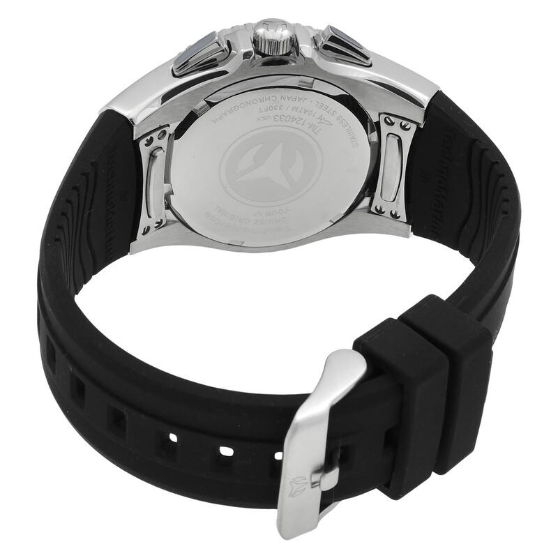 Tecnomar Reloj unisex Cruise Chronograph Quartz con esfera negra TM-124033