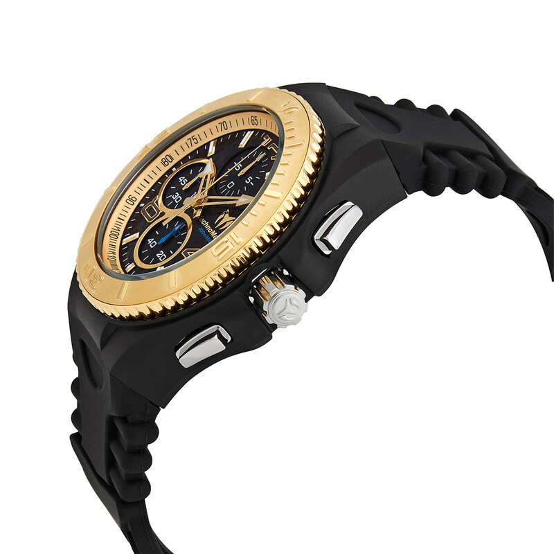 Tecnomar Reloj cronógrafo Cruise Jellyfish de cuarzo con esfera negra
