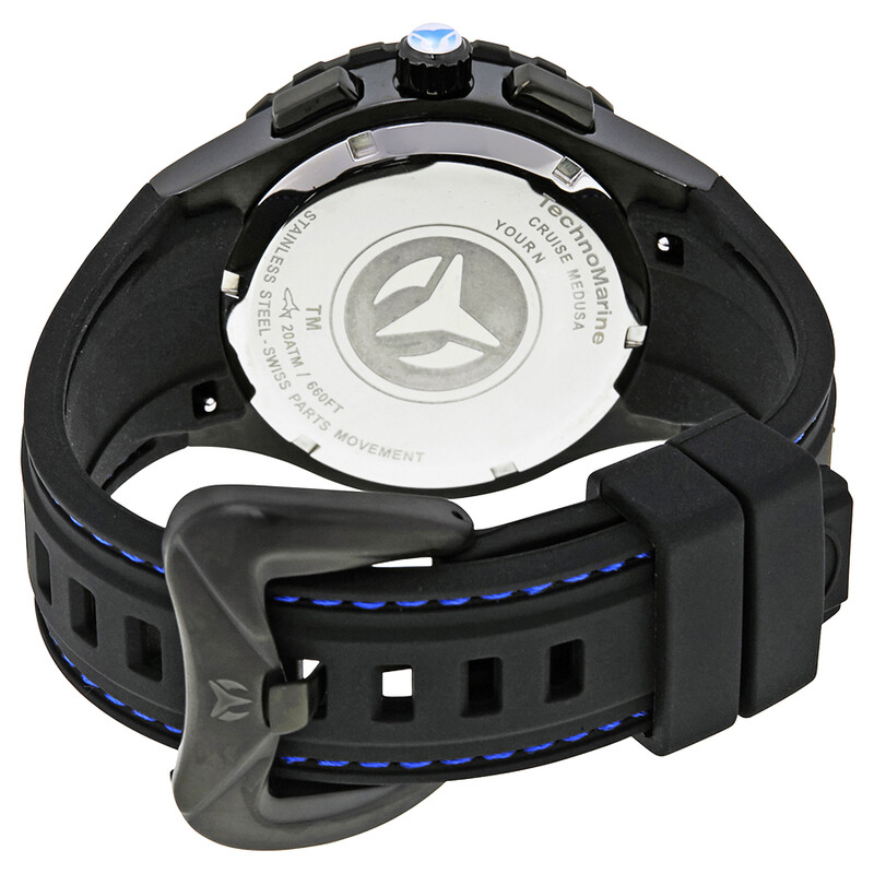 Tecnomar Reloj de hombre Cruise Medusa Cronógrafo con esfera negra 115080