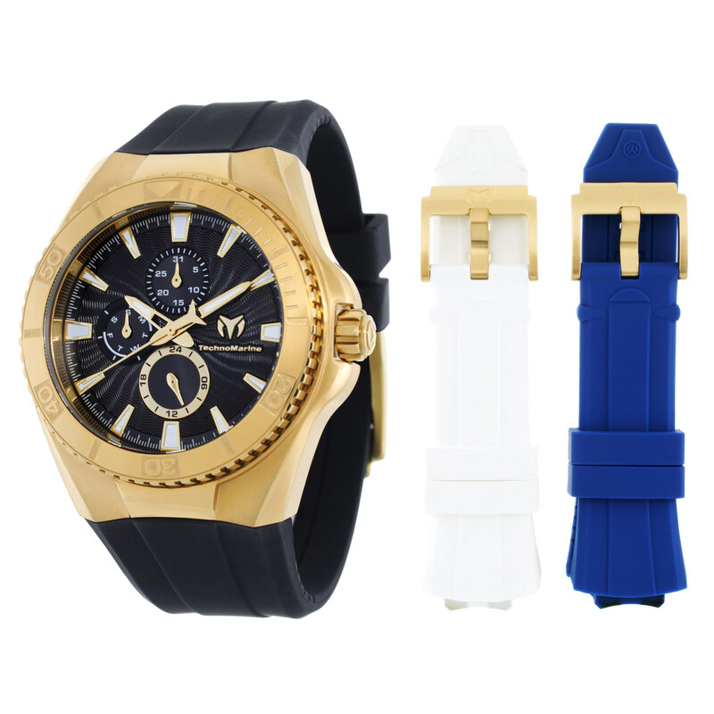 Tecnomar Reloj de hombre Cruise Quartz con esfera negra TM-124019