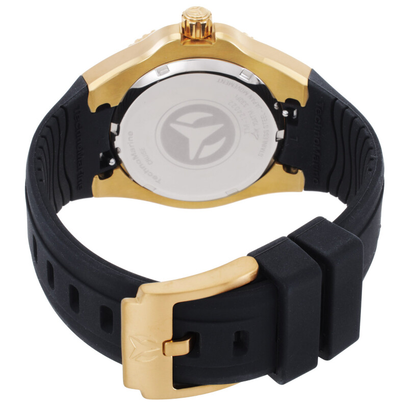Tecnomar Reloj unisex Cruise Quartz con esfera dorada TM-124022