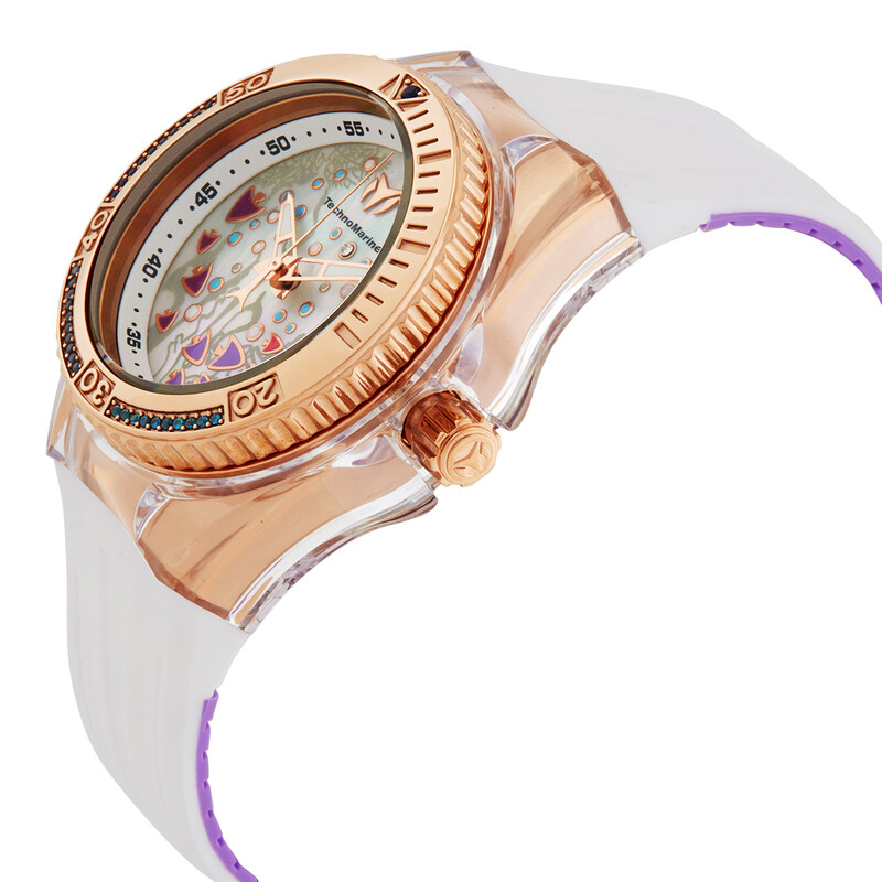 Cruise Quartz Mother of Pearl Dial Ladies Watch