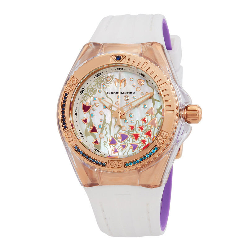 Cruise Quartz Mother of Pearl Dial Ladies Watch