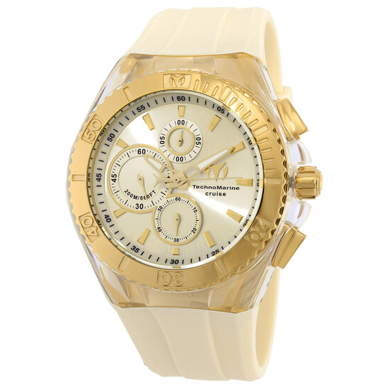 Cruise Star Chronograph Quartz Champagne Dial Men s Watch