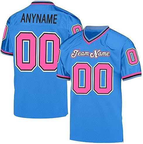 Custom Football Jersey Customized Team Name Number Practice Jerseys Personalized Football Shirt for Men Women Youth