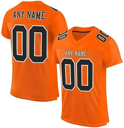 Custom Football Jersey Customized Team Name Number Practice Jerseys Personalized Football Shirt for Men Women Youth