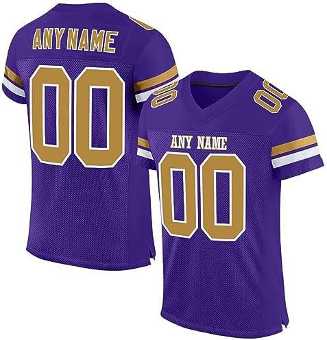 Custom Football Jersey Customized Team Name Number Practice Jerseys Personalized Football Shirt for Men Women Youth