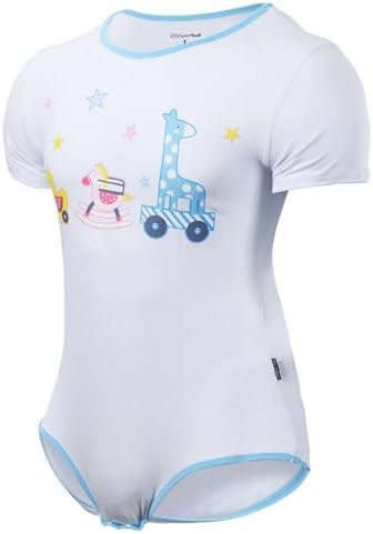 CutiePlusU Mens Cotton Button Crotch Bodysuits Adult Romper Onesie for Men Print