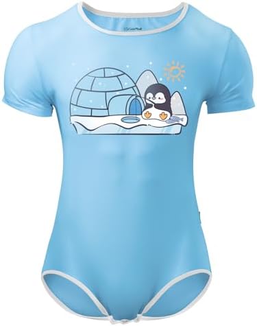 CutiePlusU Mens Cotton Button Crotch Bodysuits Adult Romper Onesie for Men Print