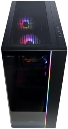 CyberPowerPC Gamer Master Gaming PC, AMD Ryzen 7 8700F 4.1GHz, GeForce RTX 5060 Ti 8GB, 16GB DDR5, 1TB PCIe 4.0 SSD, WiFi Ready y Windows 11 Home (GMA2900A2)