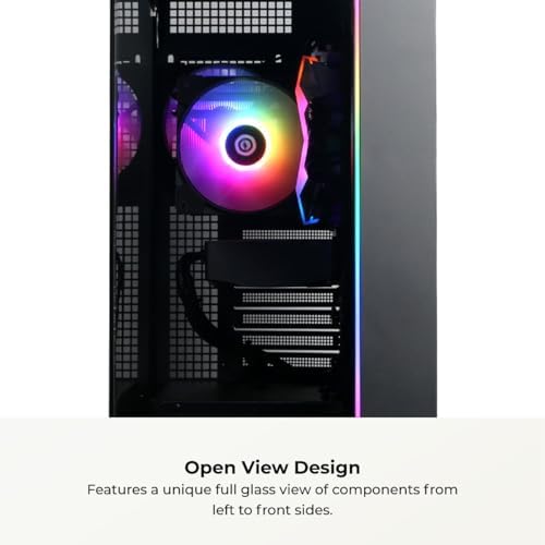 CyberPowerPC Gamer Master Gaming PC, AMD Ryzen 7 8700F 4.1GHz, GeForce RTX 5060 Ti 8GB, 16GB DDR5, 1TB PCIe 4.0 SSD, WiFi Ready y Windows 11 Home (GMA2900A2)